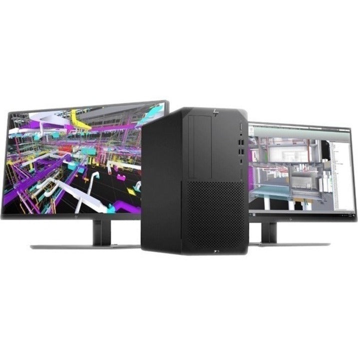 HP Z2 G5 Workstation - 1 Core i5 10th Gen i5-10600K - vPro Technology - 16 GB - 512 GB SSD - Tower - Black