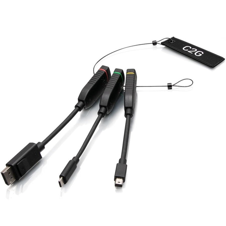 Legrand C2G Universal HDMI Dongle Adapter Ring with Mini DP, DisplayPort & USB-C