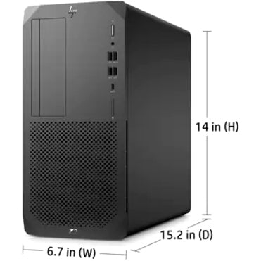 HP Z2 G8 Workstation - 1 Xeon W-1390P - 32 GB - 256 GB SSD