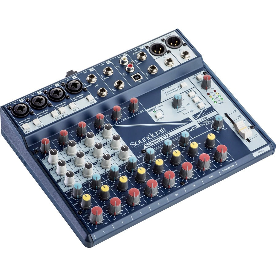 Harman Soundcraft Small-format Analog Mixing Console with USB I/O and Lexicon Effects
