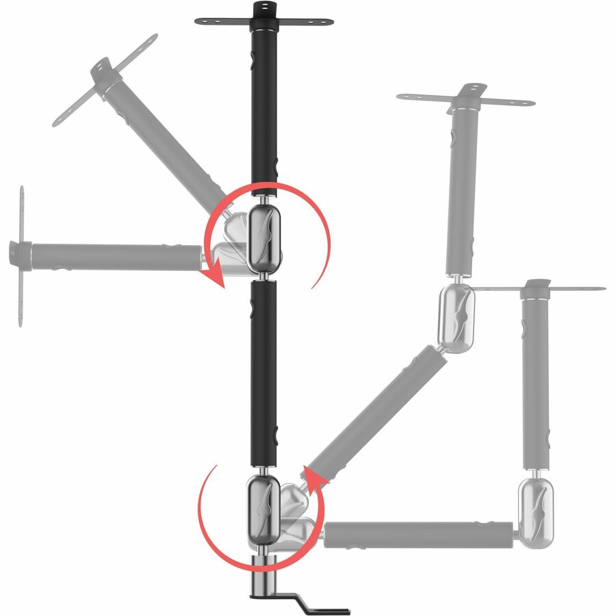 CTA Digital Vehicle Mounting Base with VESA Plate