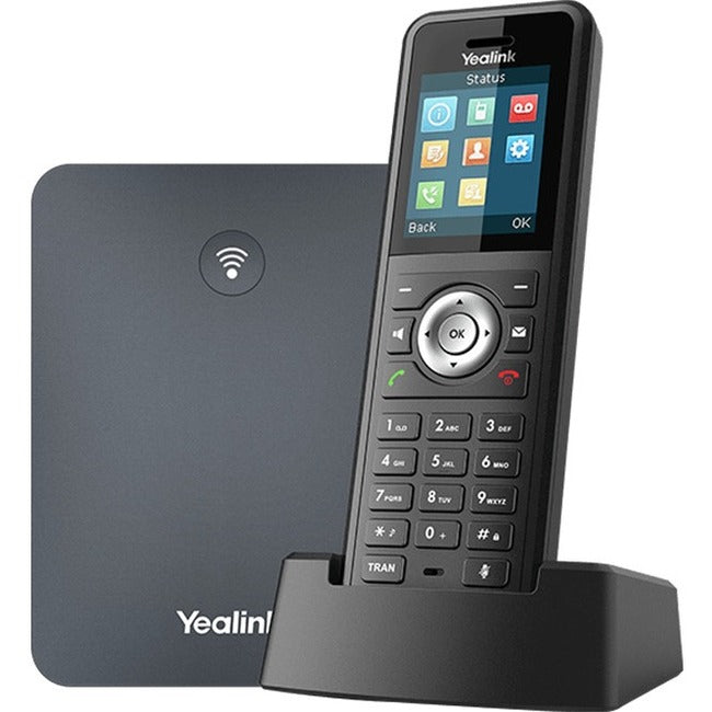 yealink-w79p-ip-phone-cordless-corded-dect-bluetooth-wall-mountable-desktop-black-classic-gray