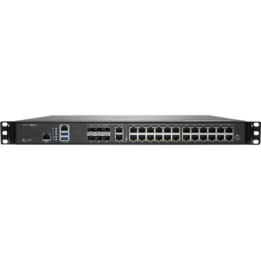 SonicWALL NSA 5700 TOTAL SECURE - ESSENTIAL EDITION 1YR, 02-SSC-3921, Ethernet