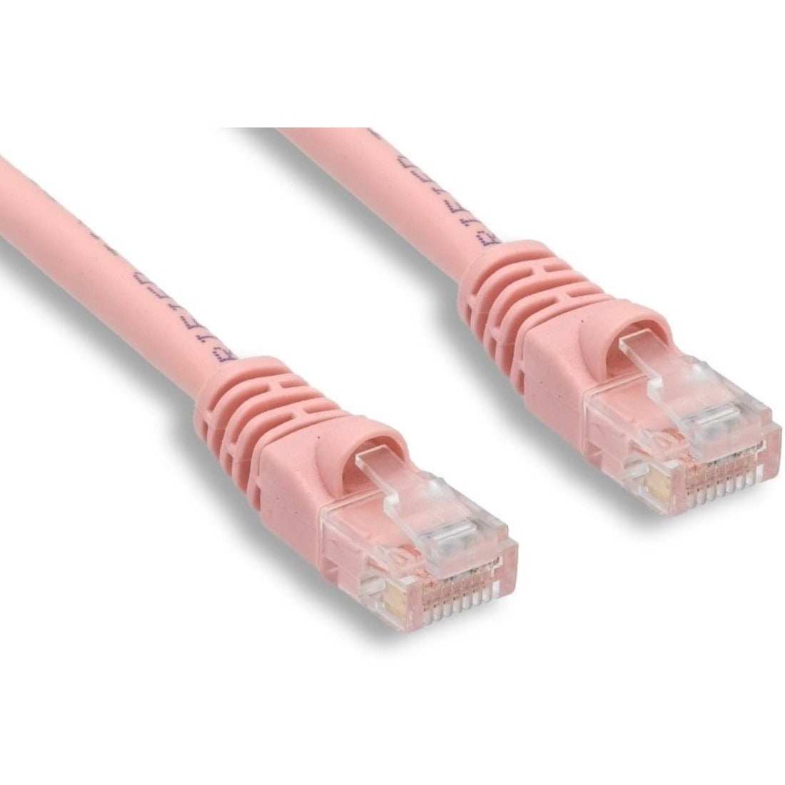 ENET Cat.5e Patch Network Cable, 1 x RJ-45 Network - Male, 5 ft, C5E-PK-5-ENC, Pink