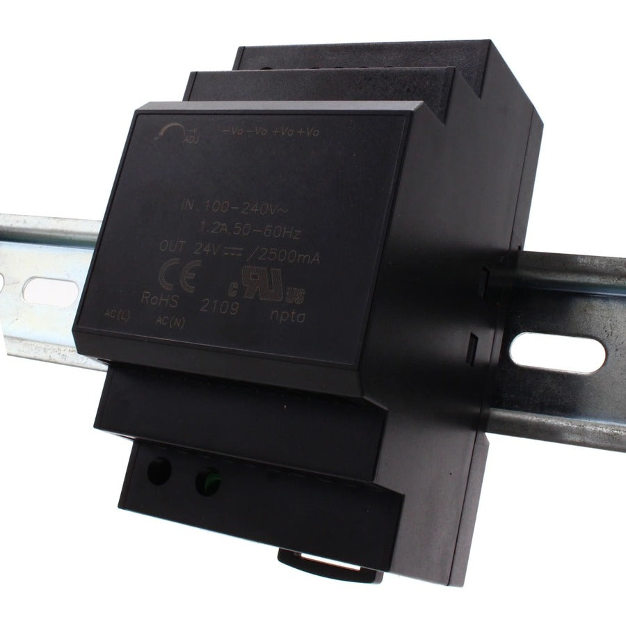 Brainboxes 60W Single Output Industrial DIN Power Supply
