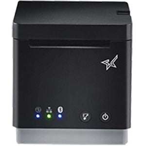 Star Micronics mC-Print21WBi, WLAN, Ethernet (LAN), USB, CloudPRNT, SteadyLAN, Lightning, Bluetooth (MFi), Peripheral Hub - 2" Thermal Receipt Printer - 100 mm/sec - Monochrome -