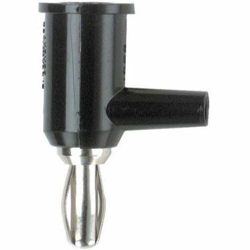 Fluke Pomona Do-It-Yourself Solderless Stackup Banana Plug With Safety Shield, 10 Per Package