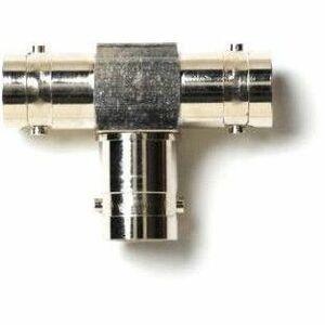 Fluke Pomona BNC (F/F/F) Adapter, 75 Ohms, Female, Gold