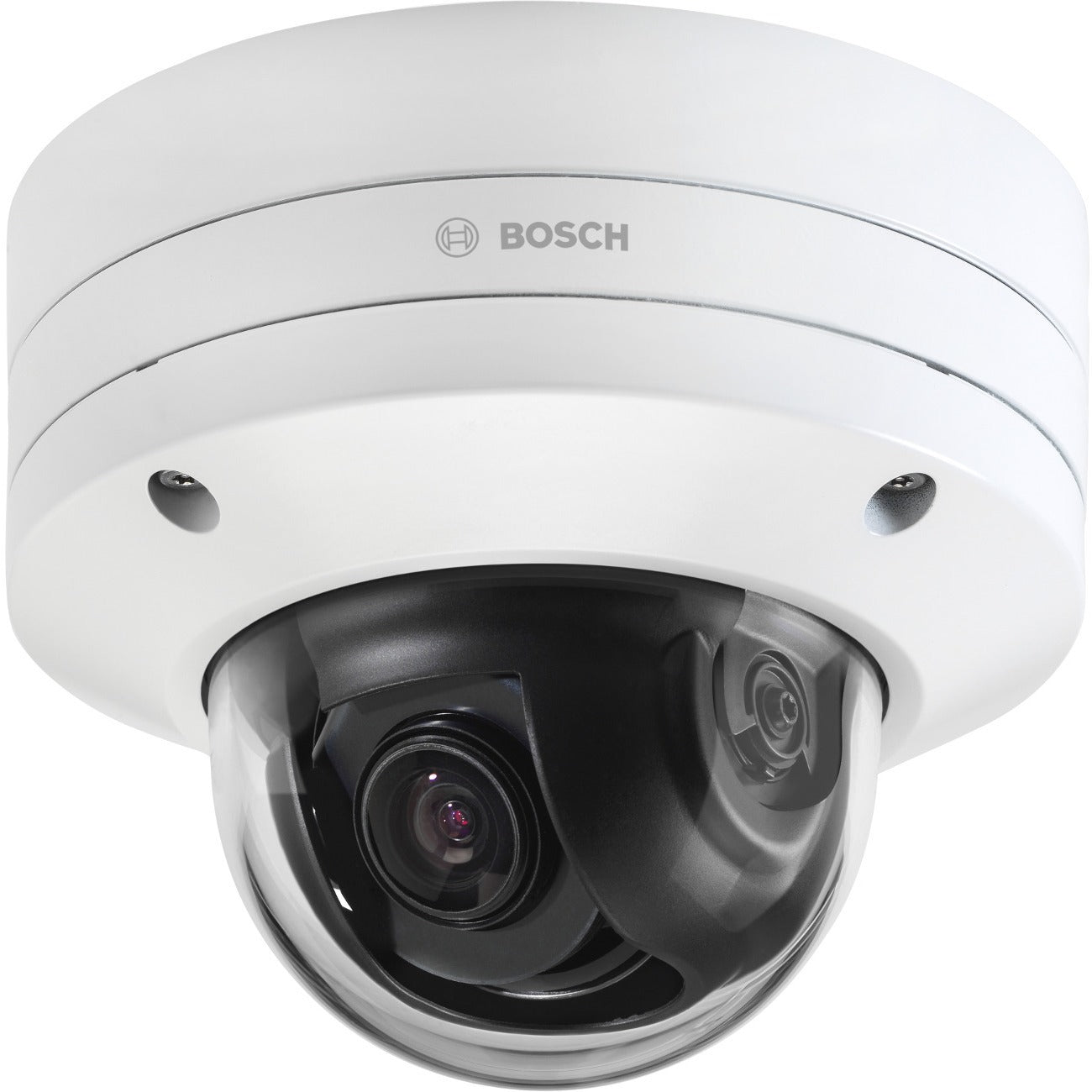Bosch FLEXIDOME IP Starlight 6 Megapixel Outdoor Network Camera - Color, Monochrome - 1 - Dome - White