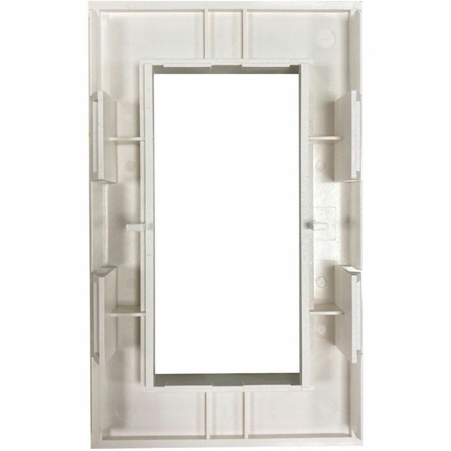 Eaton Tripp Lite Series Double-Gang French-Style Gang Frame, White, TAA