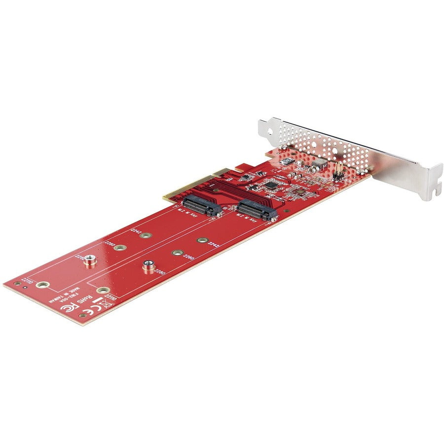 startech-com-dual-m-2-pcie-ssd-adapter-card-x8-x16-dual-nvme-or-ahci-m-2-ssd-to-pci-express-4-0-up-to-7-8gbps-drive-for-2242-2260-2280-22110mm-pcie-m-key-m2-ssds-bifurcation-required-pc-linux-compatib