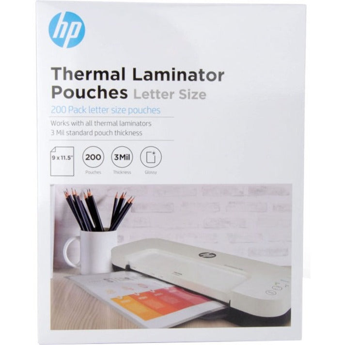 Royal HP S200 Laminator Letter Size Pouches, 91013T