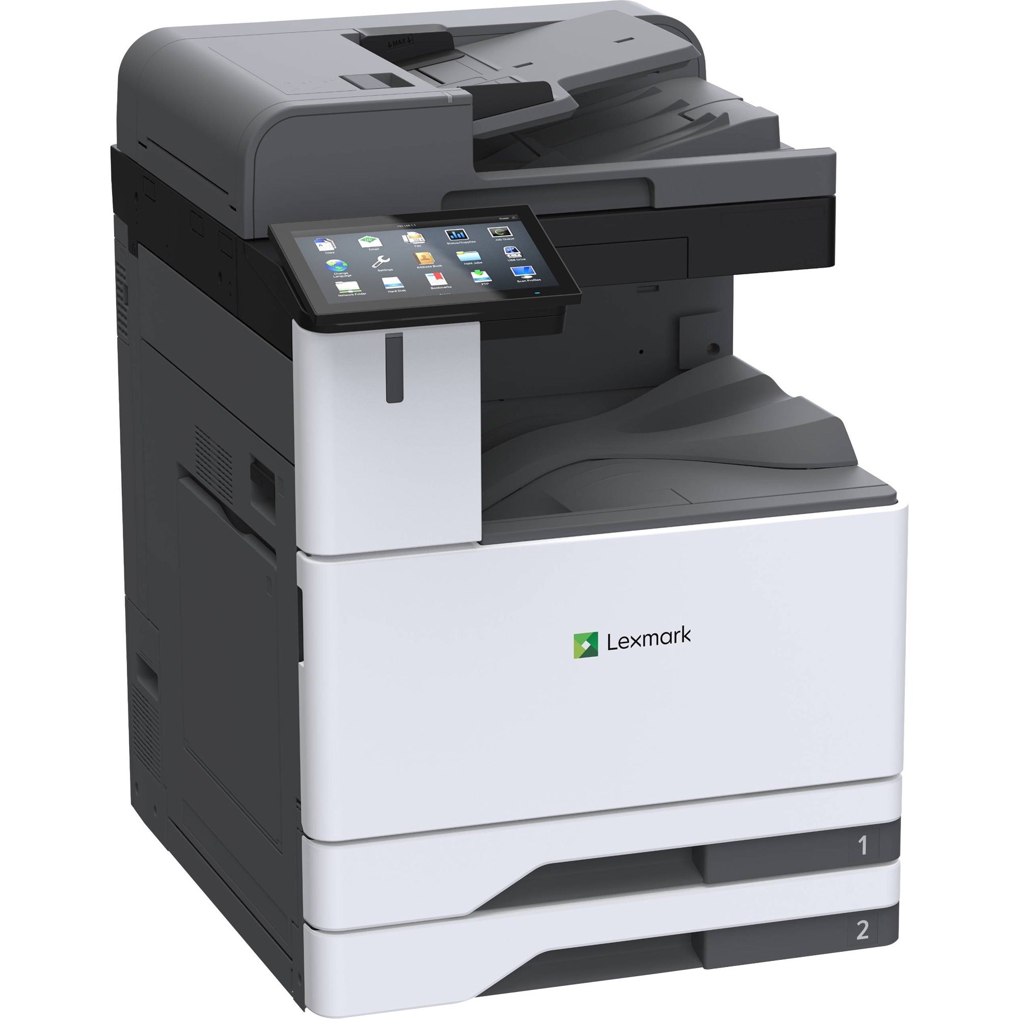 Lexmark CX942adse large-format color multifunction is designed for security, versatility and performance for large workgroups at speeds up to 45 pages per minute*, 32D0300