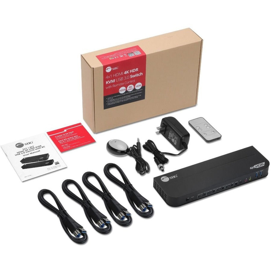 siig-4x1-hdmi-4k-hdr-kvm-usb-3-0-switch-with-remote-control