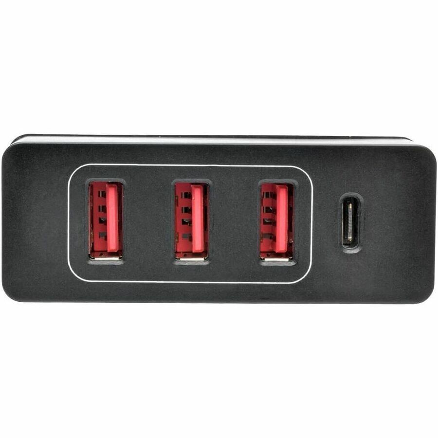Eaton Tripp Lite Series 4-Port USB Charging Station - 60W USB-C PD Port, 3x USB-A Auto-Sensing Ports