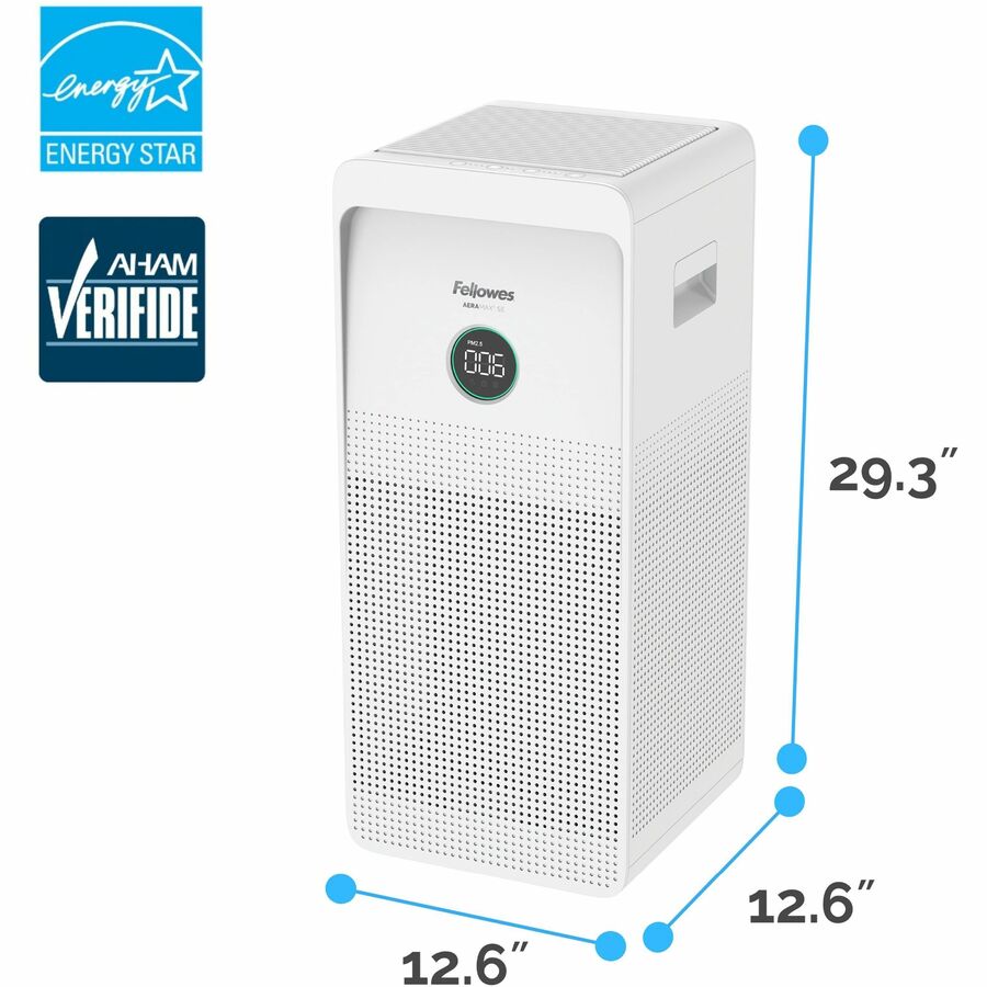 Fellowes AERAMAX SE AIR PURIFIER, 22.05 lb, White