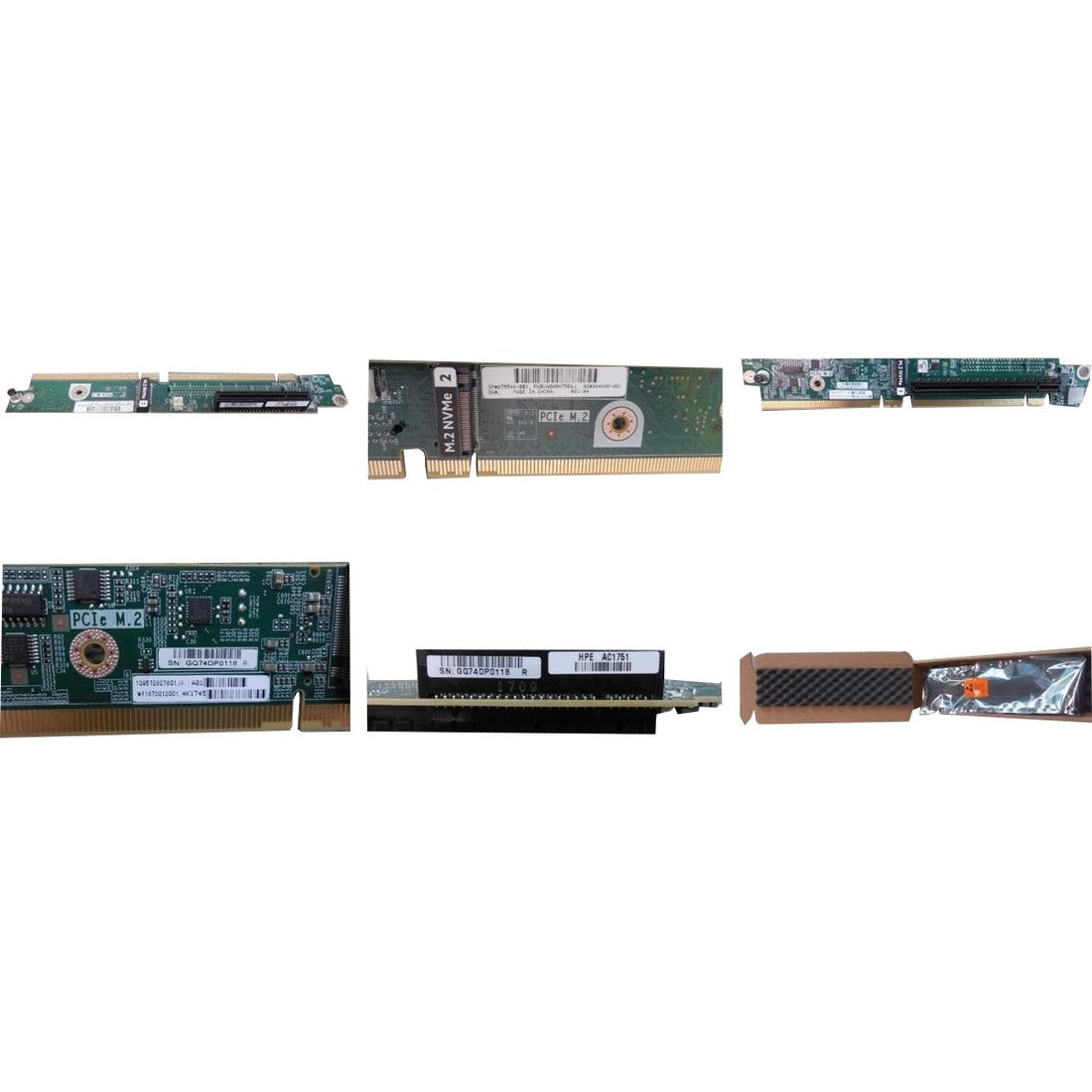 HPE Hewlett Packard Enterprise Replacement Parts Business Primary Riser Board, x16 x8 + PCIe M.2