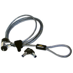 Brenthaven 4100 Notebook Cable Lock - Master Keyed Lock - Zinc Alloy - 6.5ft