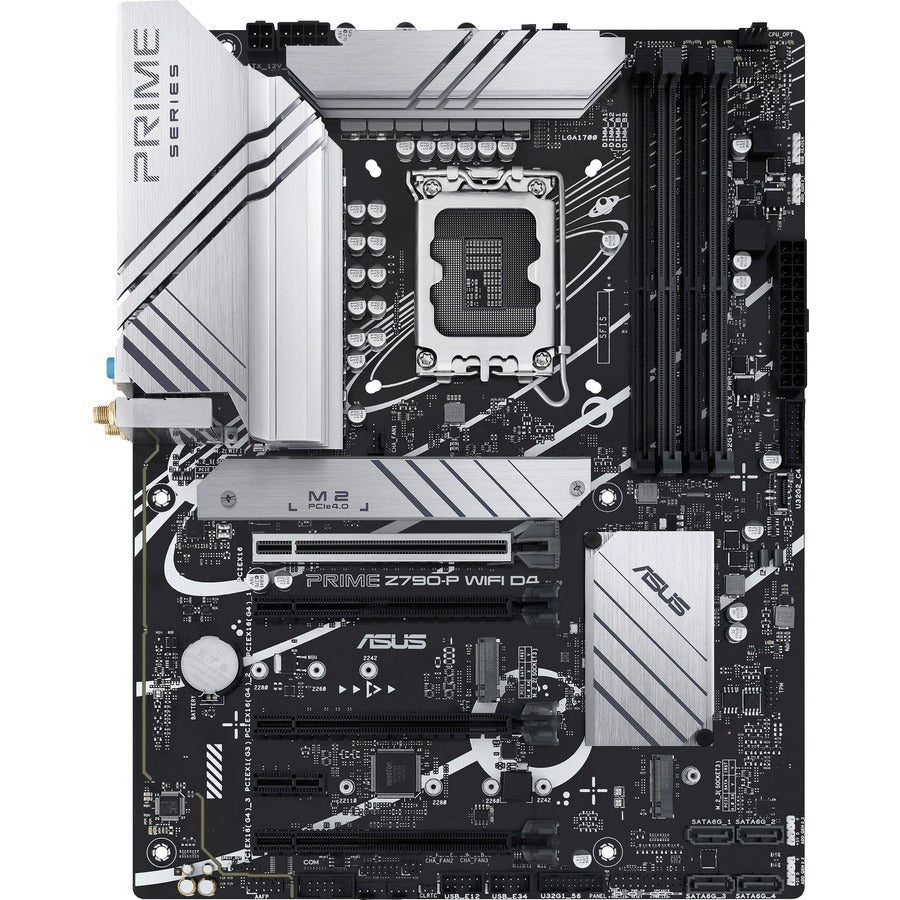 Asus Prime Z790-P WIFI D4 Gaming Desktop Motherboard - Intel Z790 Chipset - Socket LGA-1700 - ATX