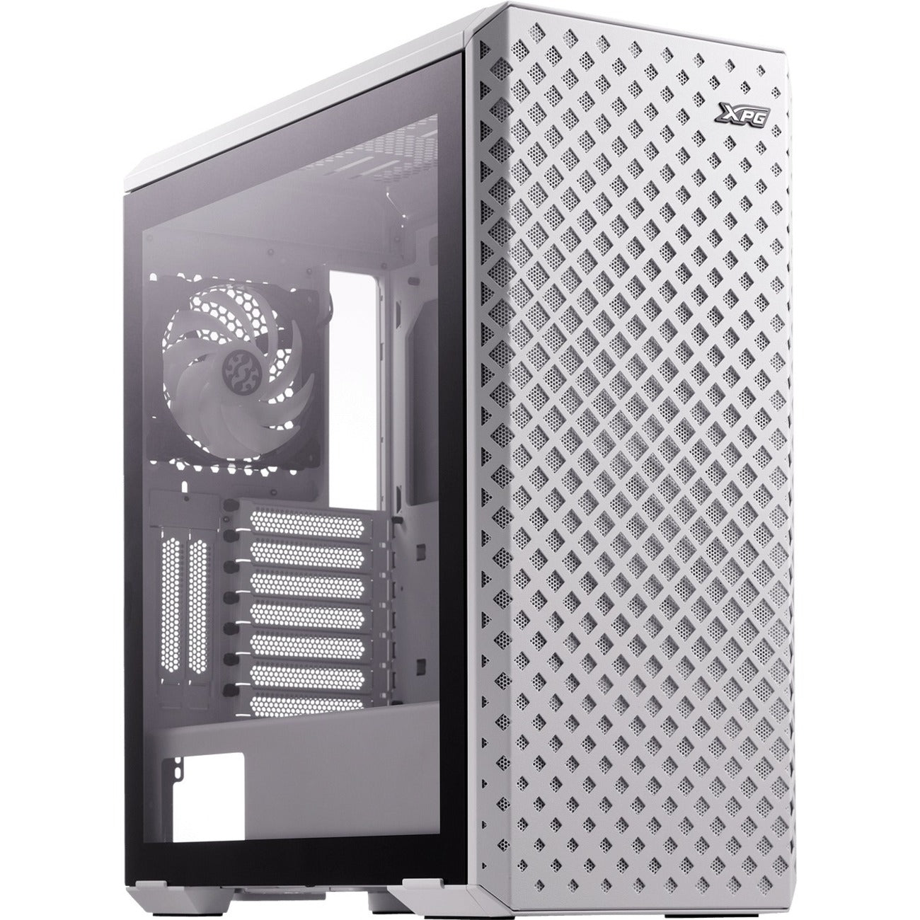 ADATA XPG Defender DEFENDER PRO-WHCWW Gaming Computer Case, 4.72 in, White