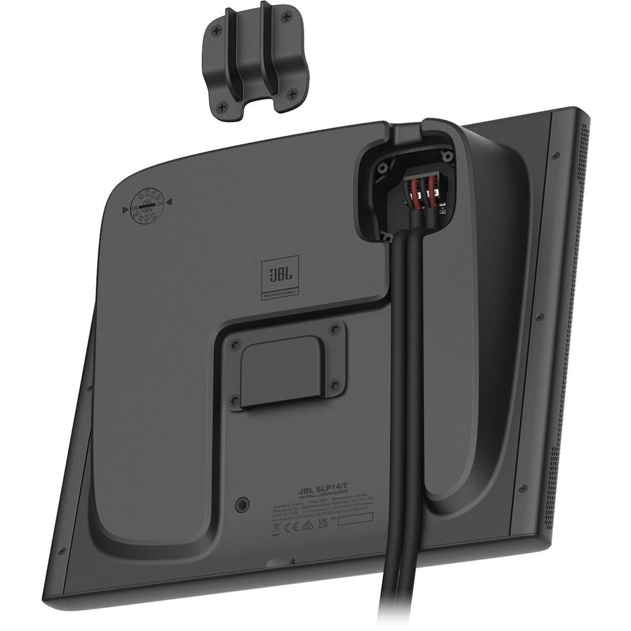 HARMAN SLEEK LOW-PROF ON-WALL 3IN BLK, 3 in, Black, IP44, rf