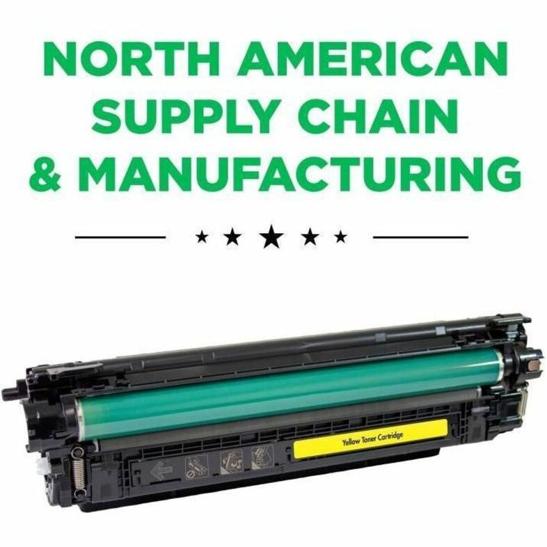 Clover Imaging Remanufactured Yellow Toner Cartridge (Reused OEM Chip) for HP 212A (W2122A)