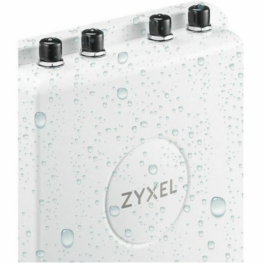 Zyxel WiFi 6 AX3000 Wireless Outdoor Long Distance Access Point | External Antennas (Not Included) | Mesh and Point to Point Bridge | Cloud, App,