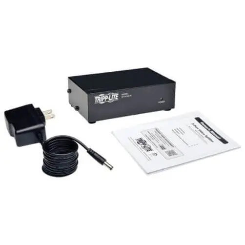 Eaton Tripp Lite Series 2-Port VGA/SVGA Video Splitter with Signal Booster, High Resolution Video, 350MHz, (HD15 M/2xF)