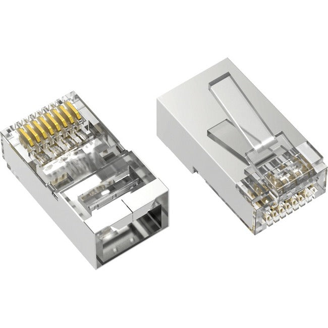 Axiom Network Connector - 100 - Shielding - Clear