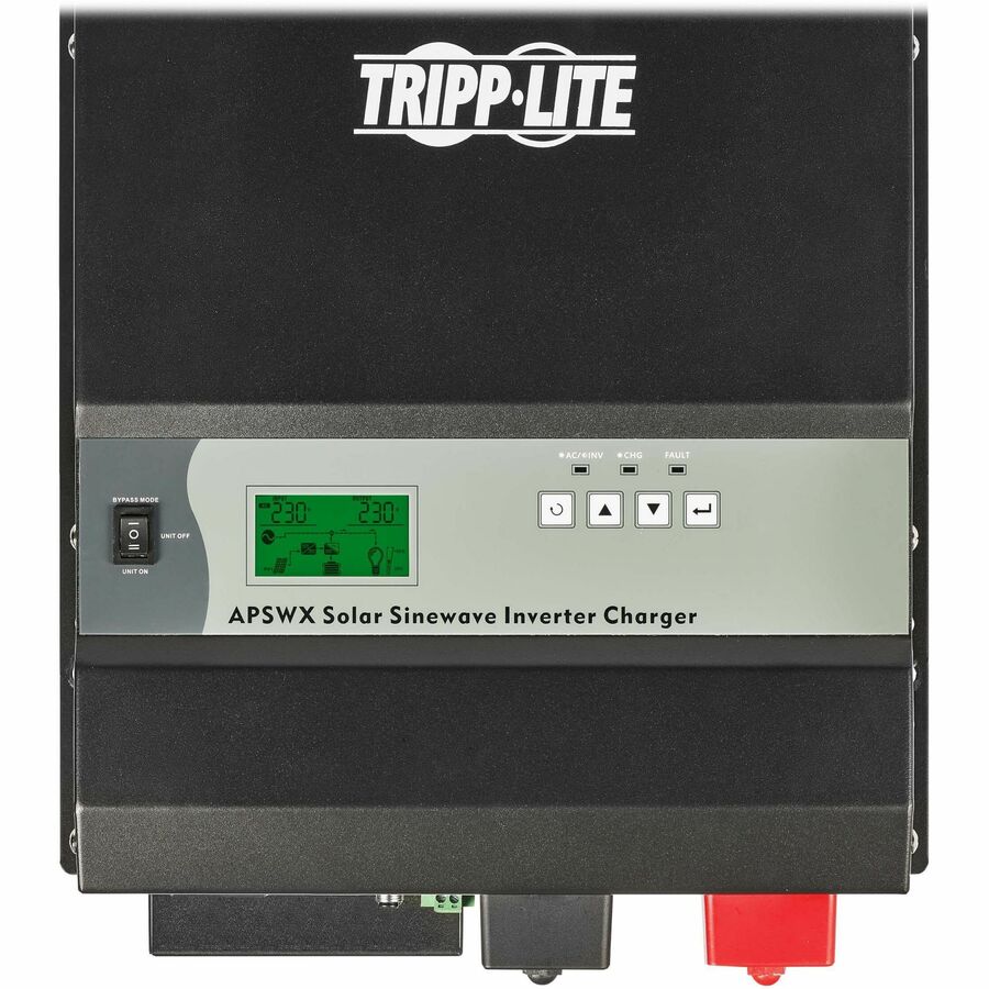 Eaton Tripp Lite by Eaton 2000W 24VDC 230V Sine Wave Solar Inverter/Charger - 60A MPPT Solar Charge Controller, C13 Outlets, Wired Remote, Hardwire Input/Output