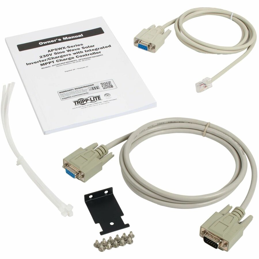 Eaton Tripp Lite by Eaton 3200W 48VDC 230V Sine Wave Solar Inverter/Charger - 90A MPPT Solar Charge Controller, Parallel Operation, Hardwire Input/Output