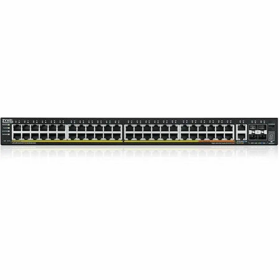 ZYXEL XGS2220-54FP 48-Port Gigabit L3 Managed and Nebula Pro Cloud Managed Switch | 40 PoE+ / 10 PoE++ Ports at 960W with 4 SFP+ 10G