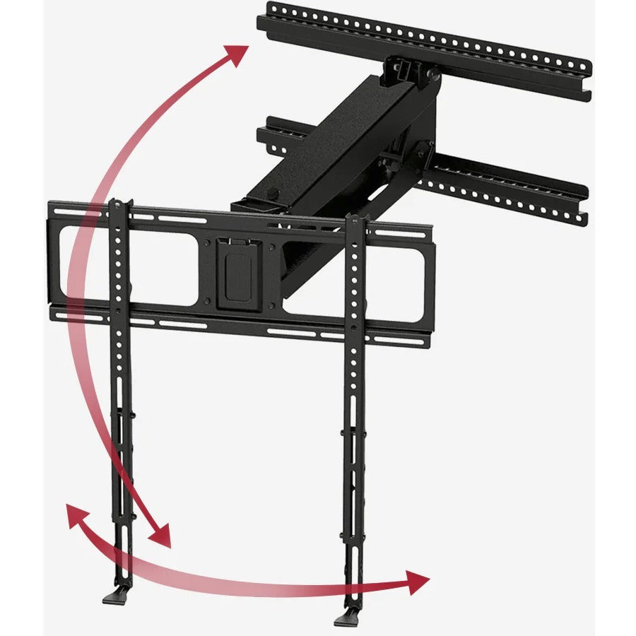 MantelMount mantlemountpro.com MM340 Wall Mount for TV - Matte Black