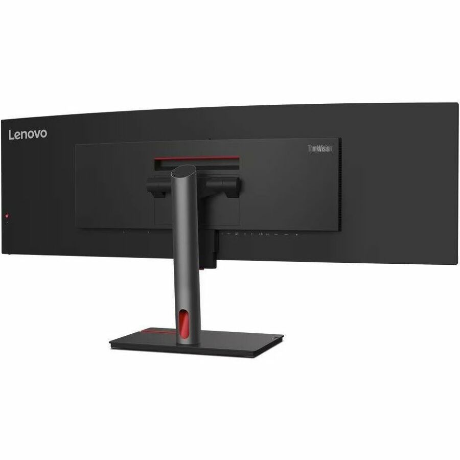 Lenovo ThinkVision P49W-30 49" Class Dual Quad HD (DQHD) Curved Screen LED Monitor - 32:9 - Raven Black