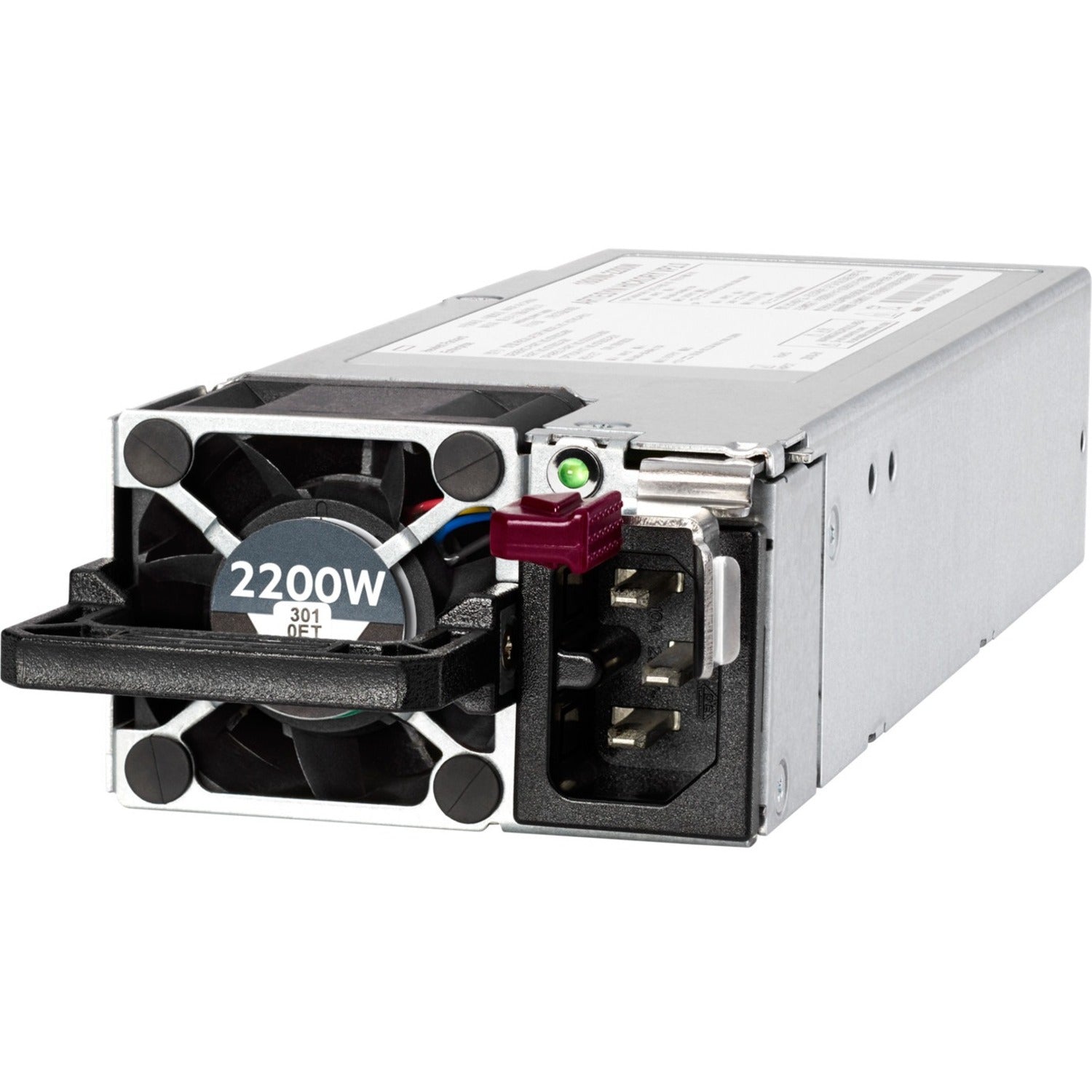 Hewlett Packard HPE Flex Slot 2200W Power Supply - Hot-pluggable - 96% Efficiency, P44712-B21