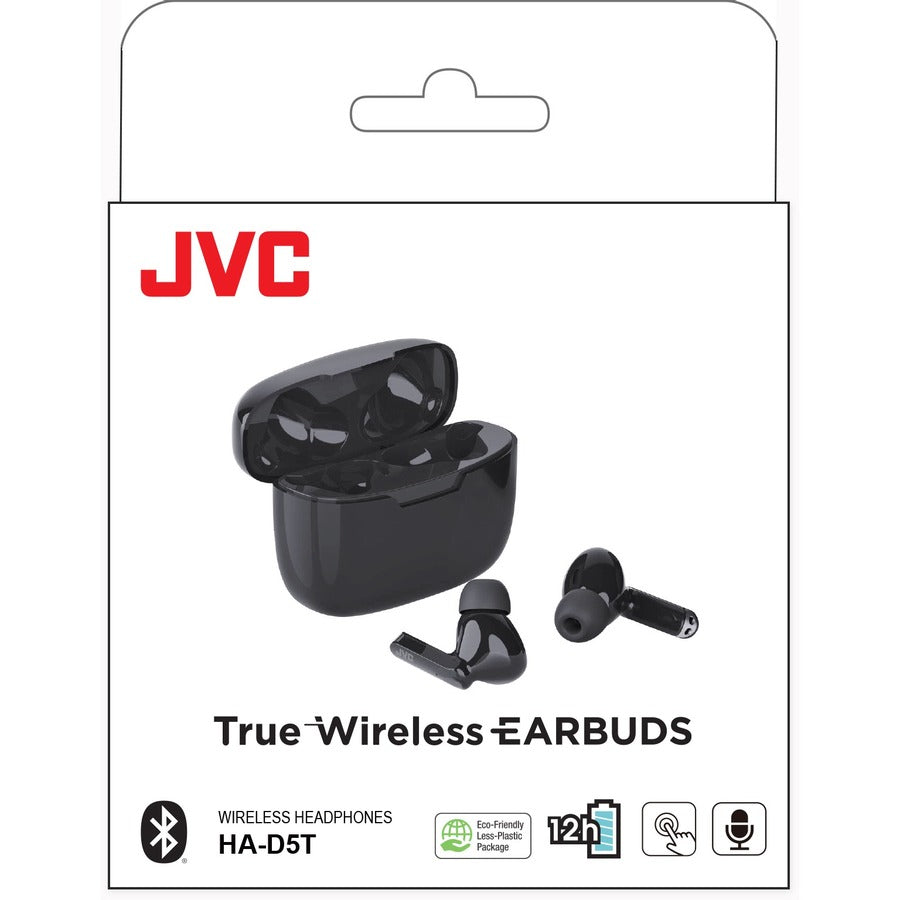 JVC Earset, 0.51", Bluetooth, HA-D5TB