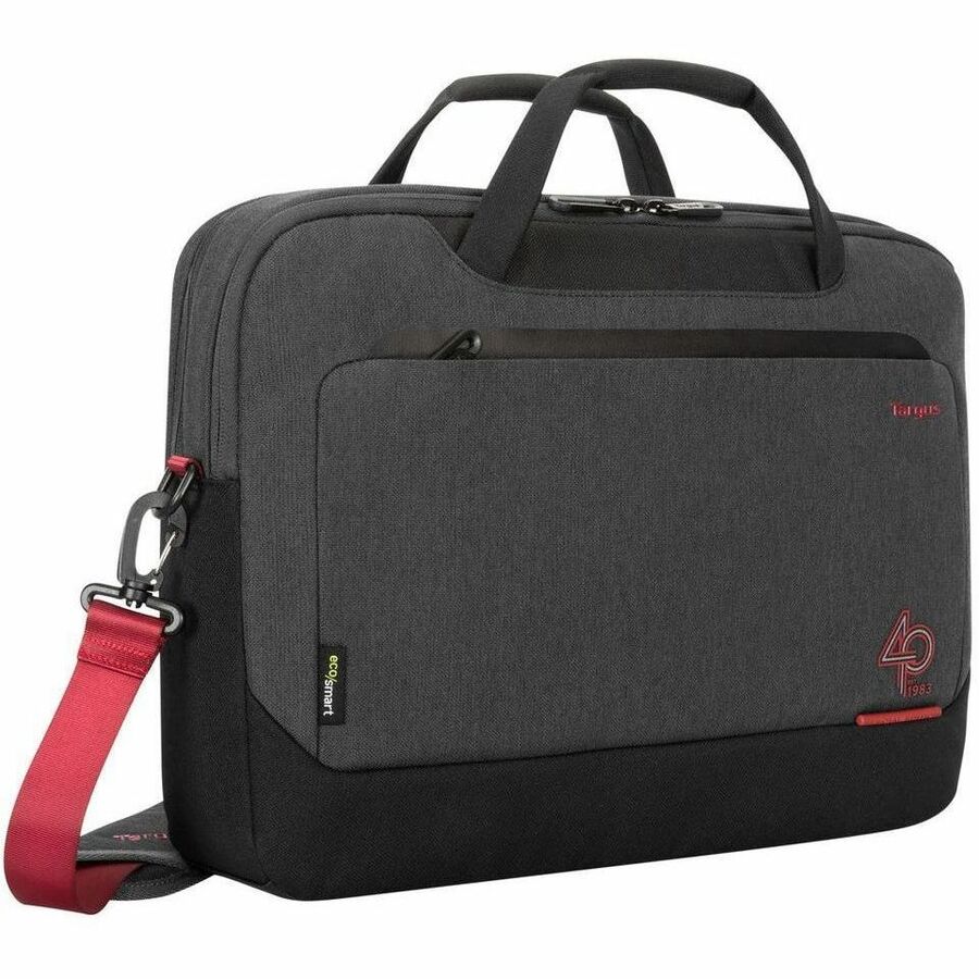 Targus Cypress EcoSmart TBT93904GL Carrying Case (Briefcase) for 15" to 15.6" Notebook, Workstation, ID Card, Cell Phone, Luggage - Gray