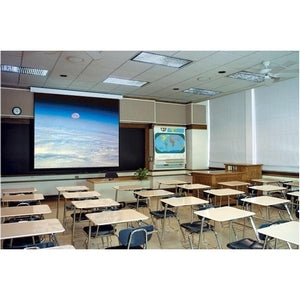 Draper Targa Contemporary motor-in-roller electric screen