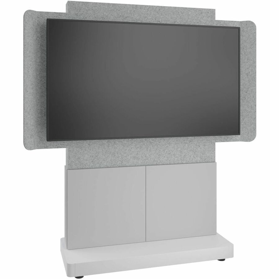 Legrand Middle Atlantic Forum Series 4RU Free-Standing 2-Bay Single Display Stand - Light Finish