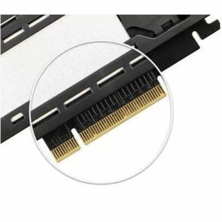 Icy Dock ToughArmor MB842MP-B Drive Enclosure PCI Express NVMe 4.0 - PCI Express 4.0 x8 Host Interface Internal - Black, Silver