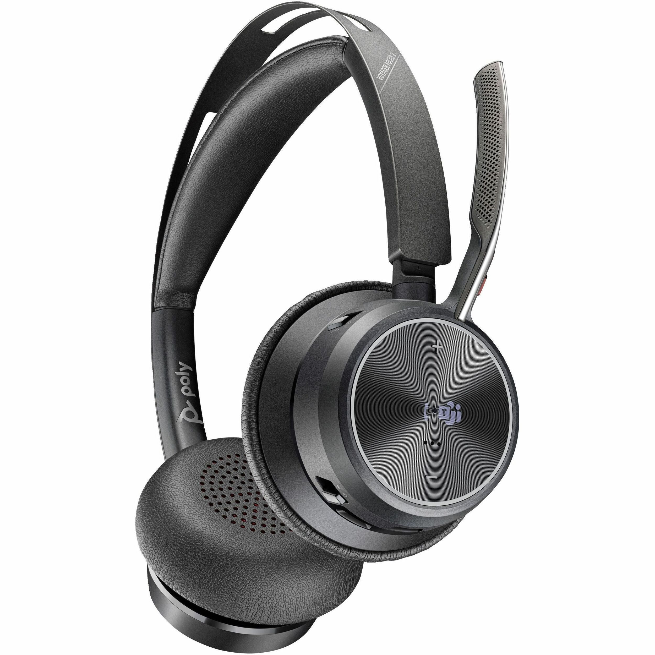 HP Poly Voyager Focus 2 Microsoft Teams Certified USB A Headset