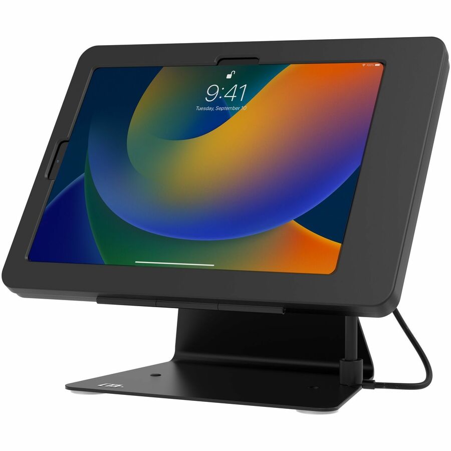 CTA Kiosk Stand w/ Stylus for iPad 10, iPad Air 4 & 5, & 11" iPad Pro - Black