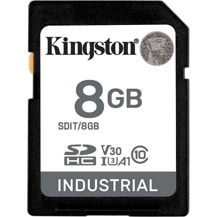 Kingston Industrial 8 GB Class 10/UHS-I (U3) V30 SDHC