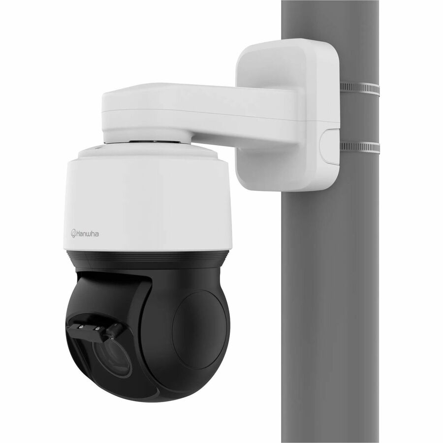 Hanwha XNP-C8303RW 6 Megapixel Outdoor Network Camera - Color - Dome - White, Black
