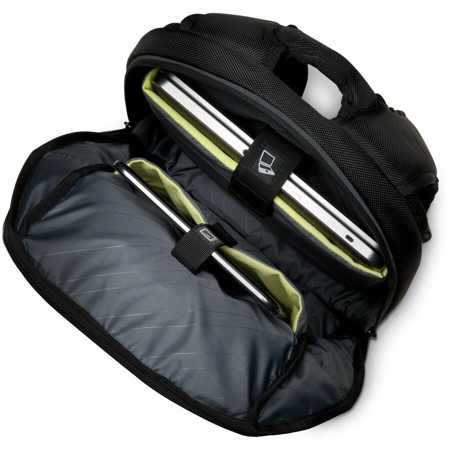 ACCO Kensington Triple Trek Carrying Case (Backpack) for 14" Ultrabook, Chromebook - Black