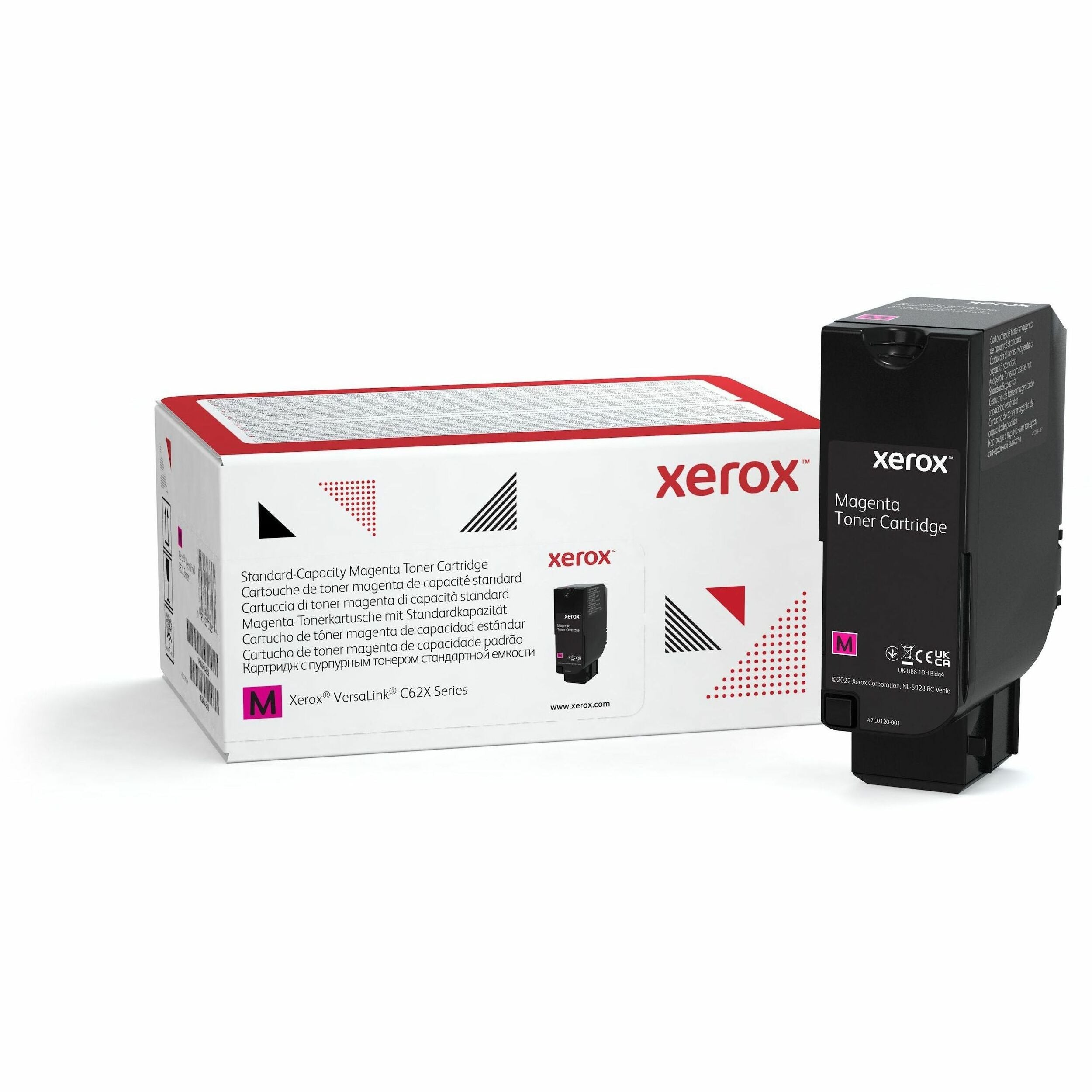 Xerox Genuine Xerox® VersaLink® C620 Color Printer, C625 Color Multifunction Printer Magenta Standard capacity Toner Cartridge (6000 Pages) - 006R04618
