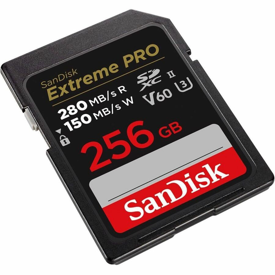 SanDisk Extreme PRO 256 GB Class 10/UHS-II (U3) V60 SDXC - 1