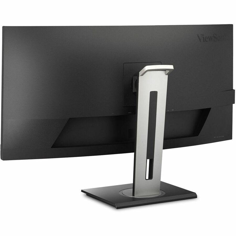 Viewsonic 34 UWQHD Ergonomic 21:9 Curved Docking Monitor with 100W USB C and RJ45,3440 x 1440 Resolution. - 34 Inch, 16.67 in, Black, Environmental, VG3456C