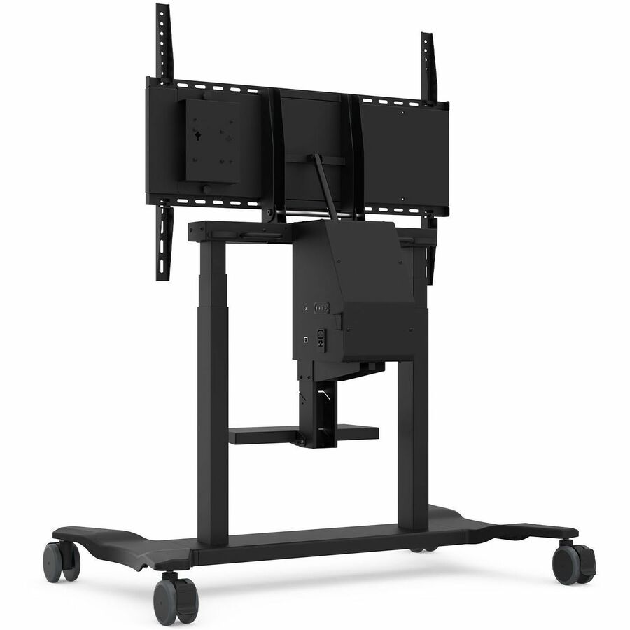 ViewSonic Motorized HeightAdjMobileCart, 52.4 in, lte, USB C, VB-STND-008