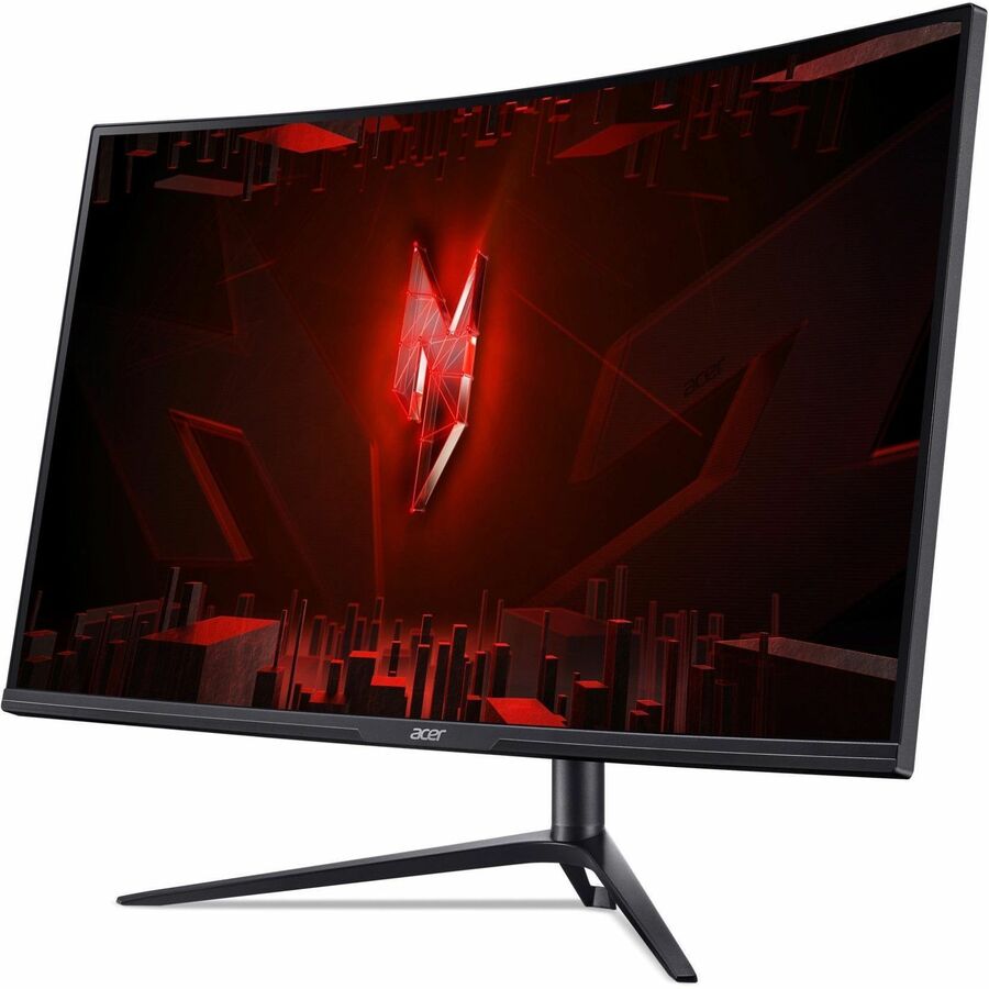 Acer Nitro XZ0 White LED backlight curved gaming LCD 31.5 AG VA Curved 3840 x 2160, 165Hz, Three year warranty, Black
